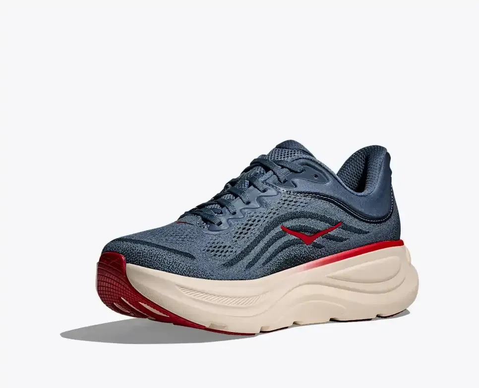 HOKA Bondi 9 Thunder Cloud Vermillion