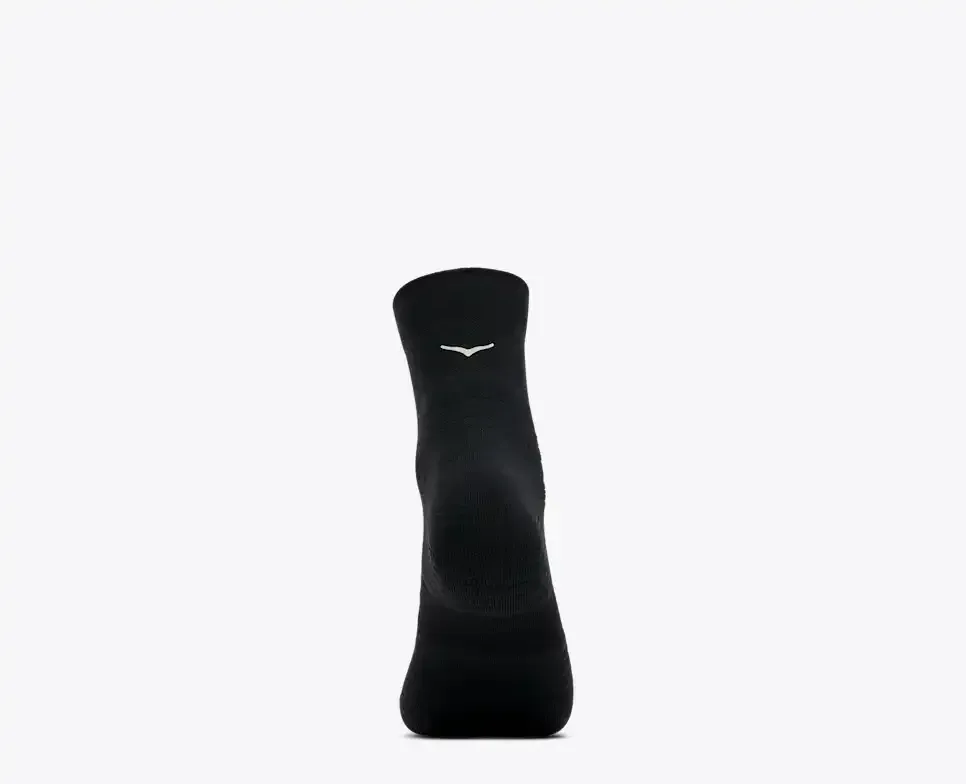 HOKA Quarter Run Sock Black