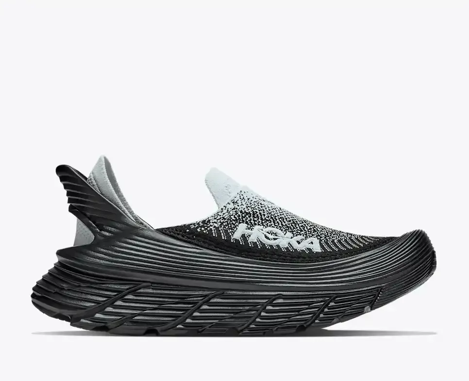 HOKA Restore TC Cosmic Grey Black