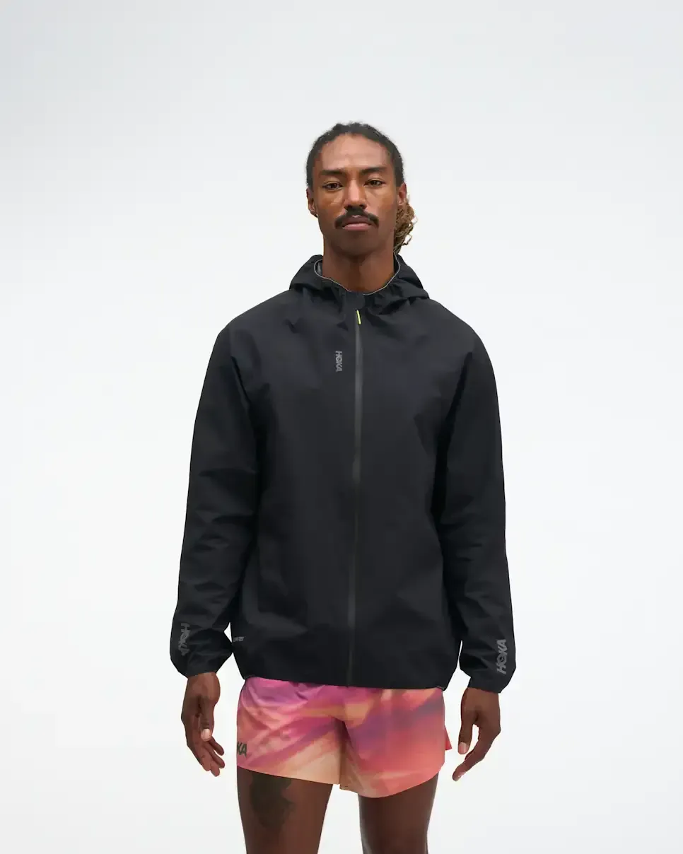 HOKA SkyBreeze Waterproof Jacket GORE-TEX Black