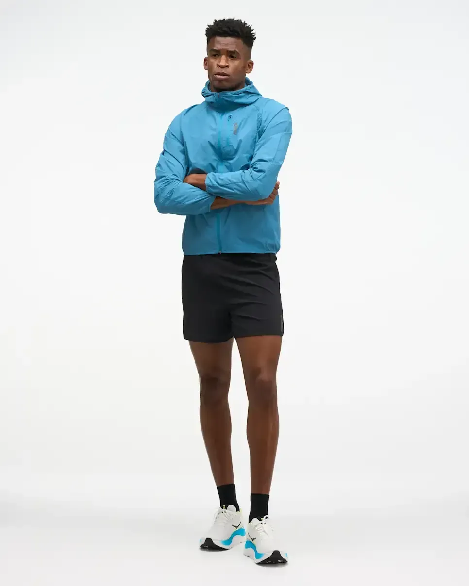 HOKA SkyFlow Wind Jacket Night Glow Blue