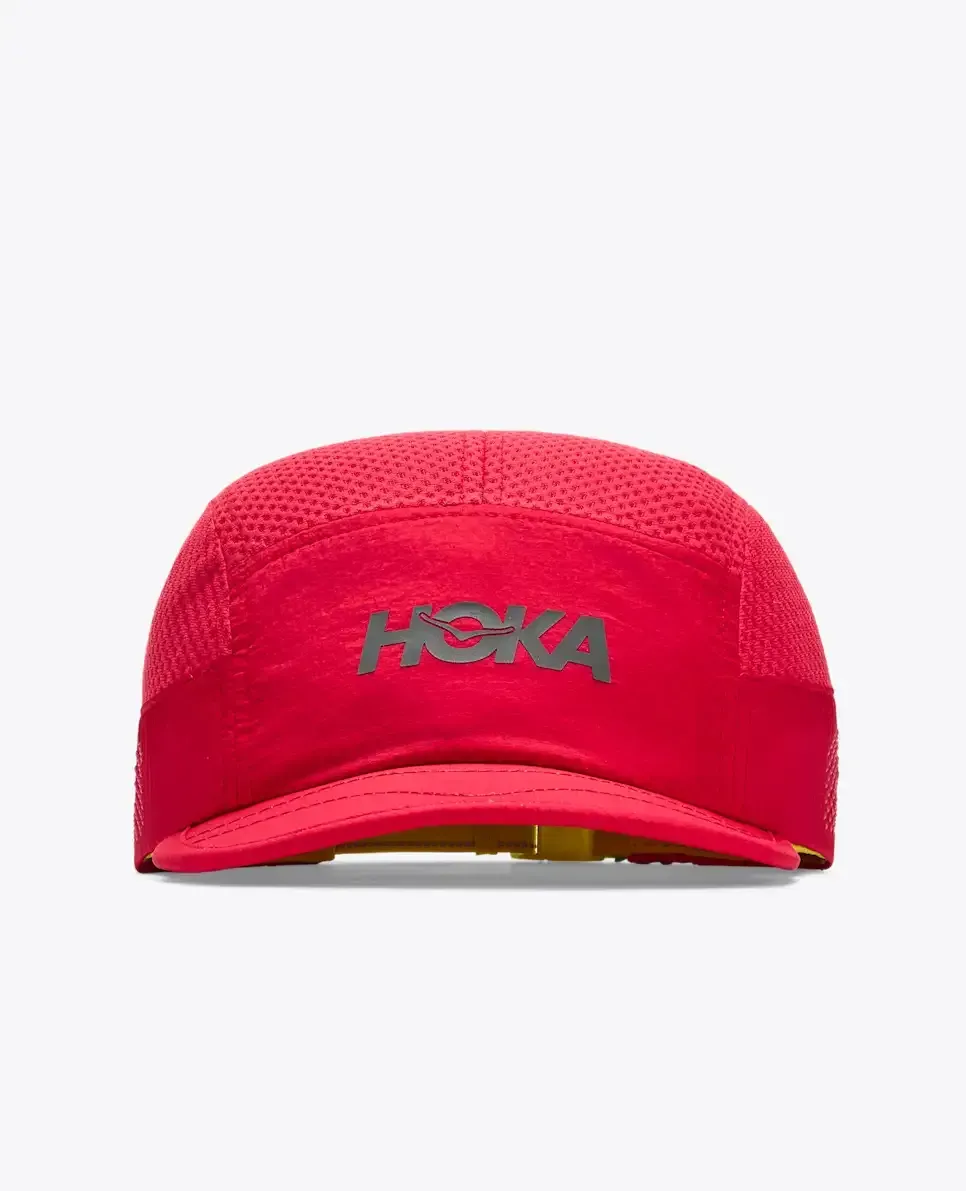 HOKA Trail Run Hat Cerise
