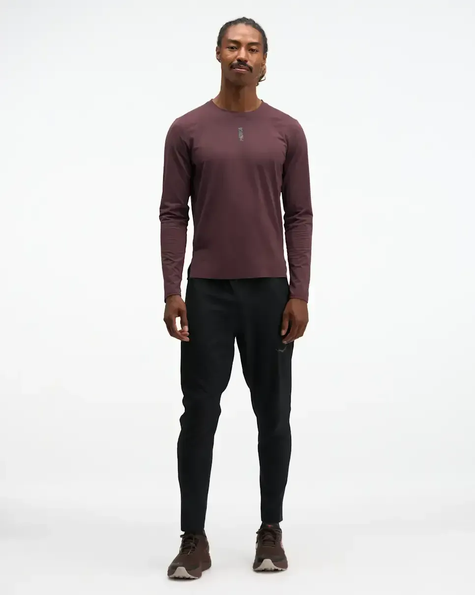 HOKA EveryRun Long Sleeve Deep Mauve