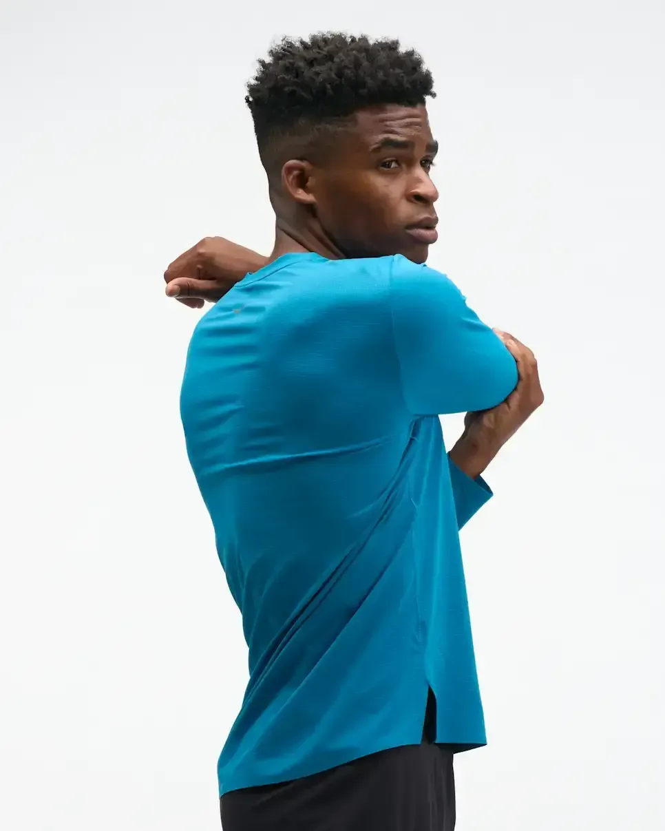 HOKA EveryRun Long Sleeve Night Glow Blue