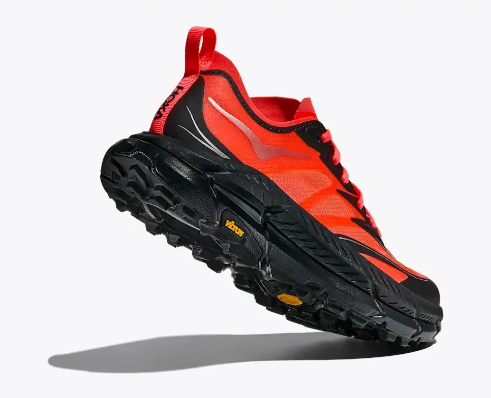 HOKA Mafate Speed 4 Lite Neon Flame Black
