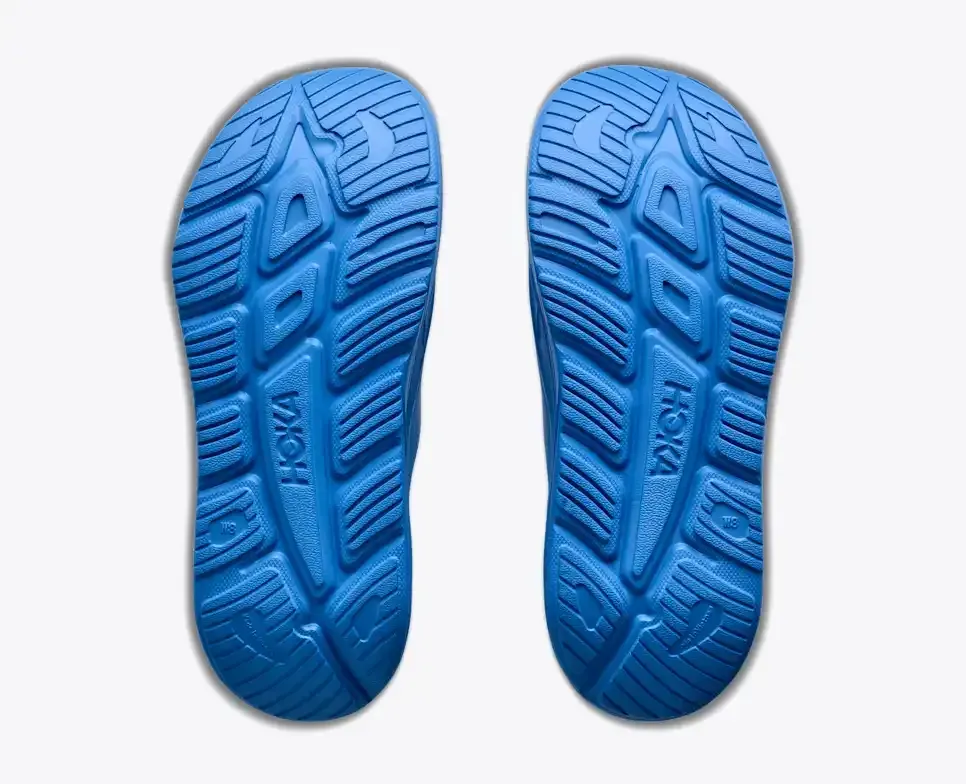 HOKA ORA Recovery Slide 3 Virtual Blue