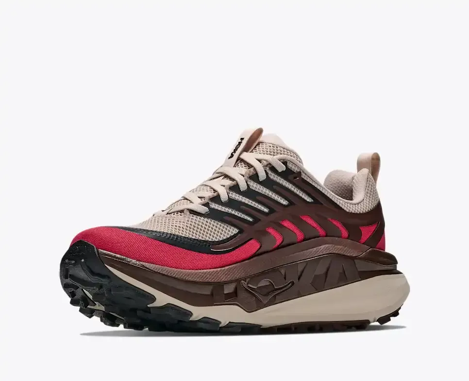 HOKA Stinson 8 River Rock Grey Spiced Chocolate