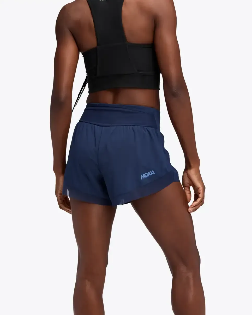 HOKA Glide 4” Short Midnight Blue (Women's)