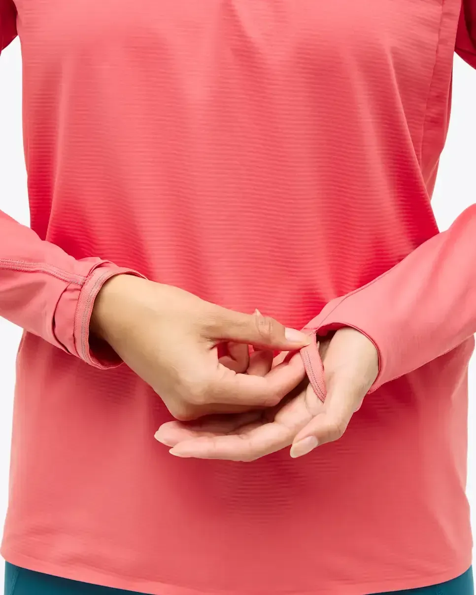 HOKA GlideTech Quarter Zip Grapfruit (Women's)